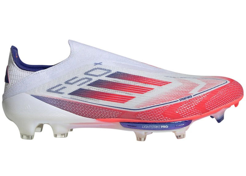 Кецове и обувки adidas Performance F50+ Elite Laceless FG Бяло | IF1276, 0