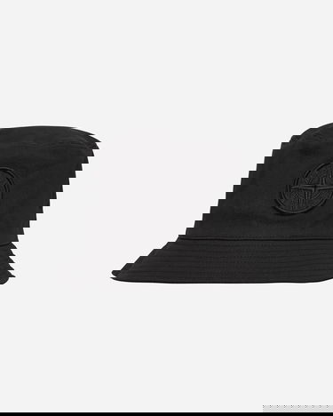 Шапка Stone Island Logo Bucket Hat Черно | 801599461 V0029, 2