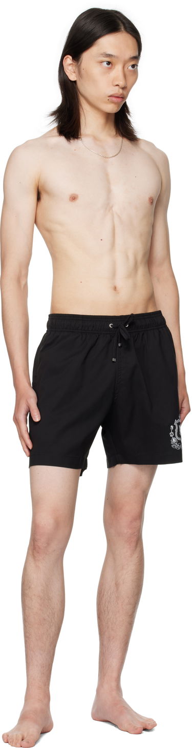 Бански AMIRI AMIRI 'Club AMIRI' Swim Shorts Черно | AMSWTK1046, 3