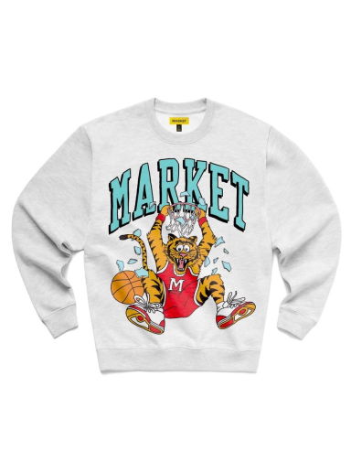 Dunking Cat Crewneck Sweatshirt