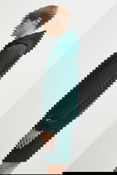 Суитчър Carhartt WIP Hooded Chase Plain Sweatshirt Зелено | I033661.30YXX, 1