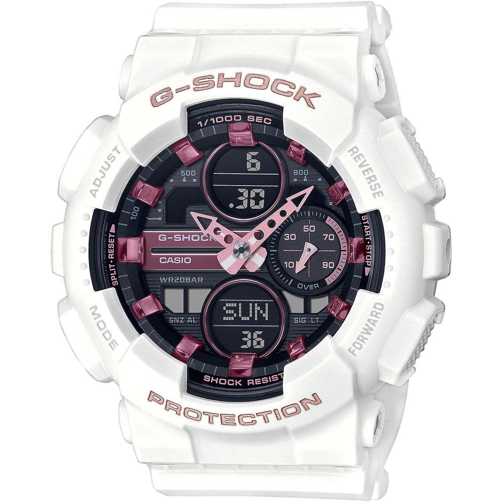 Часовник CASIO G-Shock Бяло | GMA-S140M-7AER, 0