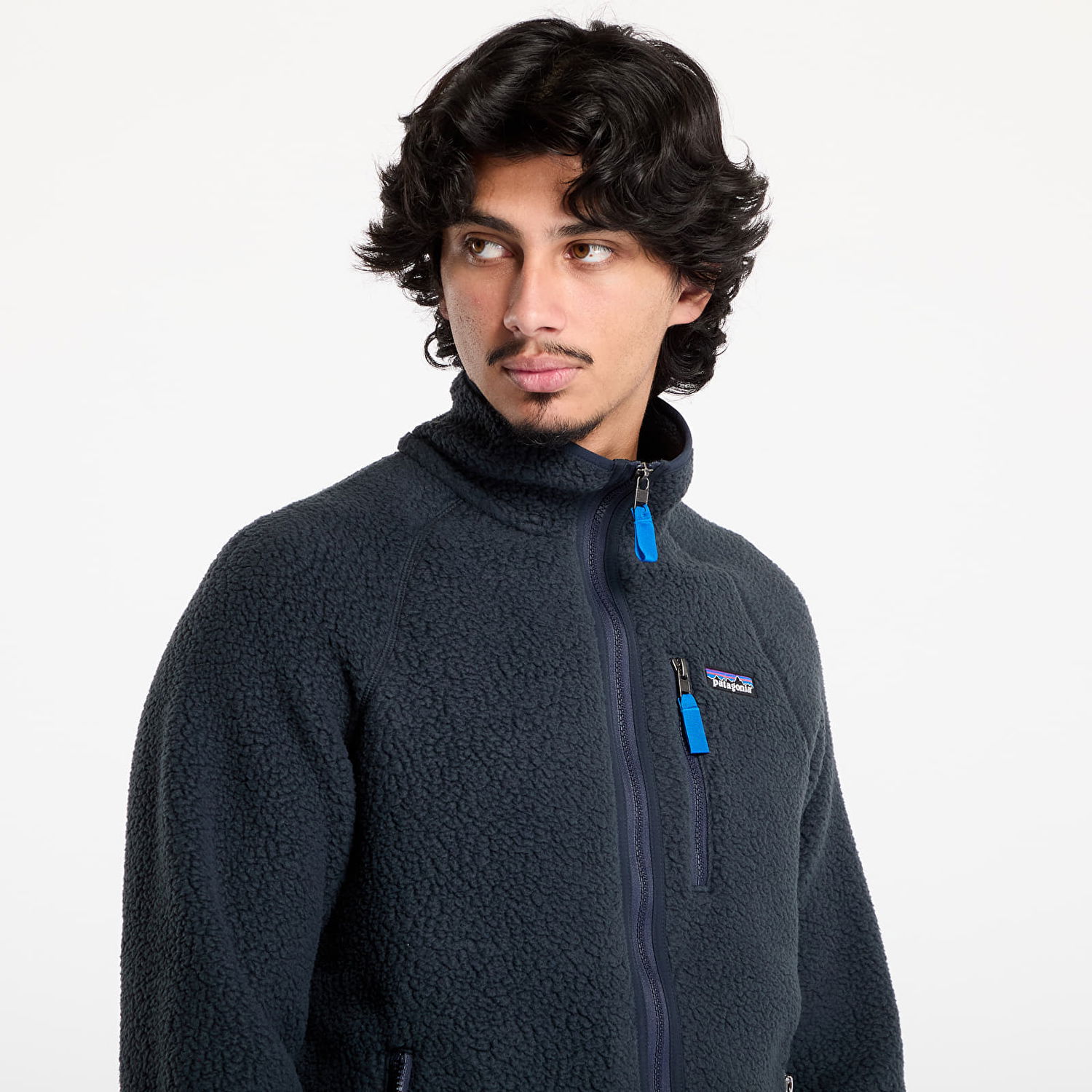 Суитчър Patagonia Retro Pile Jacket Синьо | 22801 PBLE, 1
