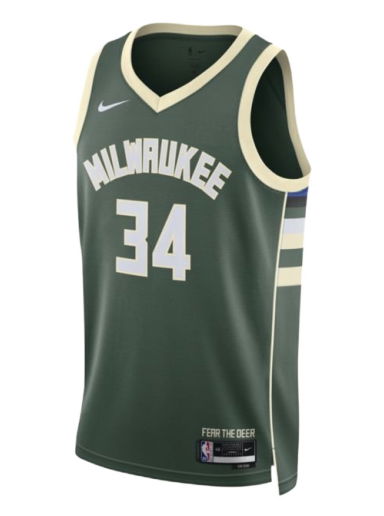 Фланелка Nike Milwaukee Bucks Icon Edition 2022/23NBA Swingman Jersey Зелено | DN2012-323