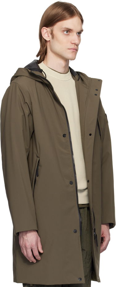 Дъждобран Stone Island Stone Island Soft Shell-R E.Dye Technology Coat Зелено | K1S15 7100001 S0A27, 1