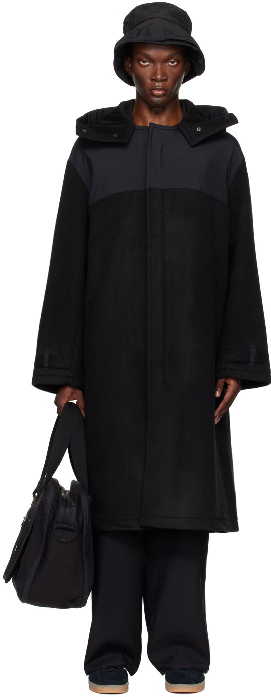 Палта Y-3 Black Paneled Coat Черно | IW7500, 0