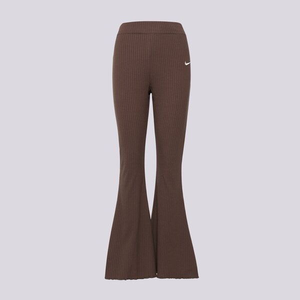Панталони Nike W Nsw Rib Jrsy Кафяво | DV7868-237, 0