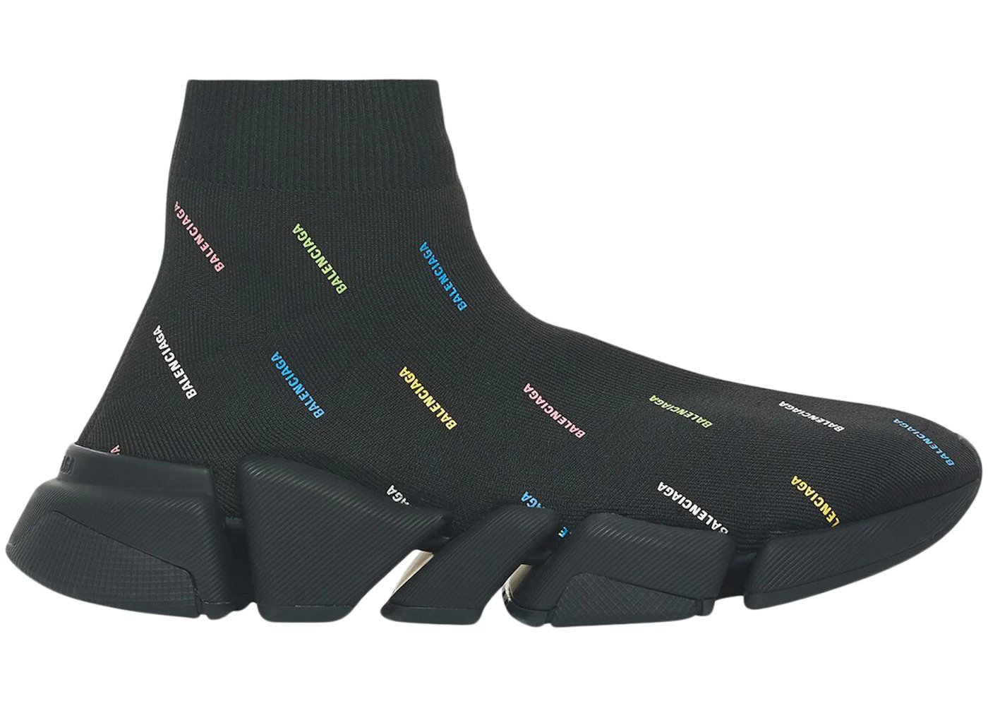 Кецове и обувки Balenciaga Speed 2.0 Черно | 617239-W2DF0-1088, 0
