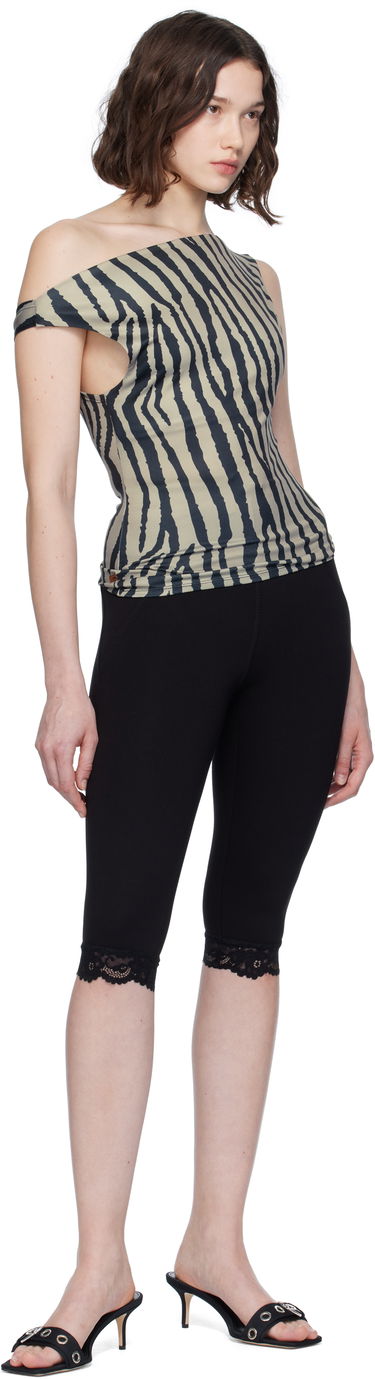 Клинове Miaou Miaou Billy Capri Short Leggings Черно | 3012PONBLK, 3
