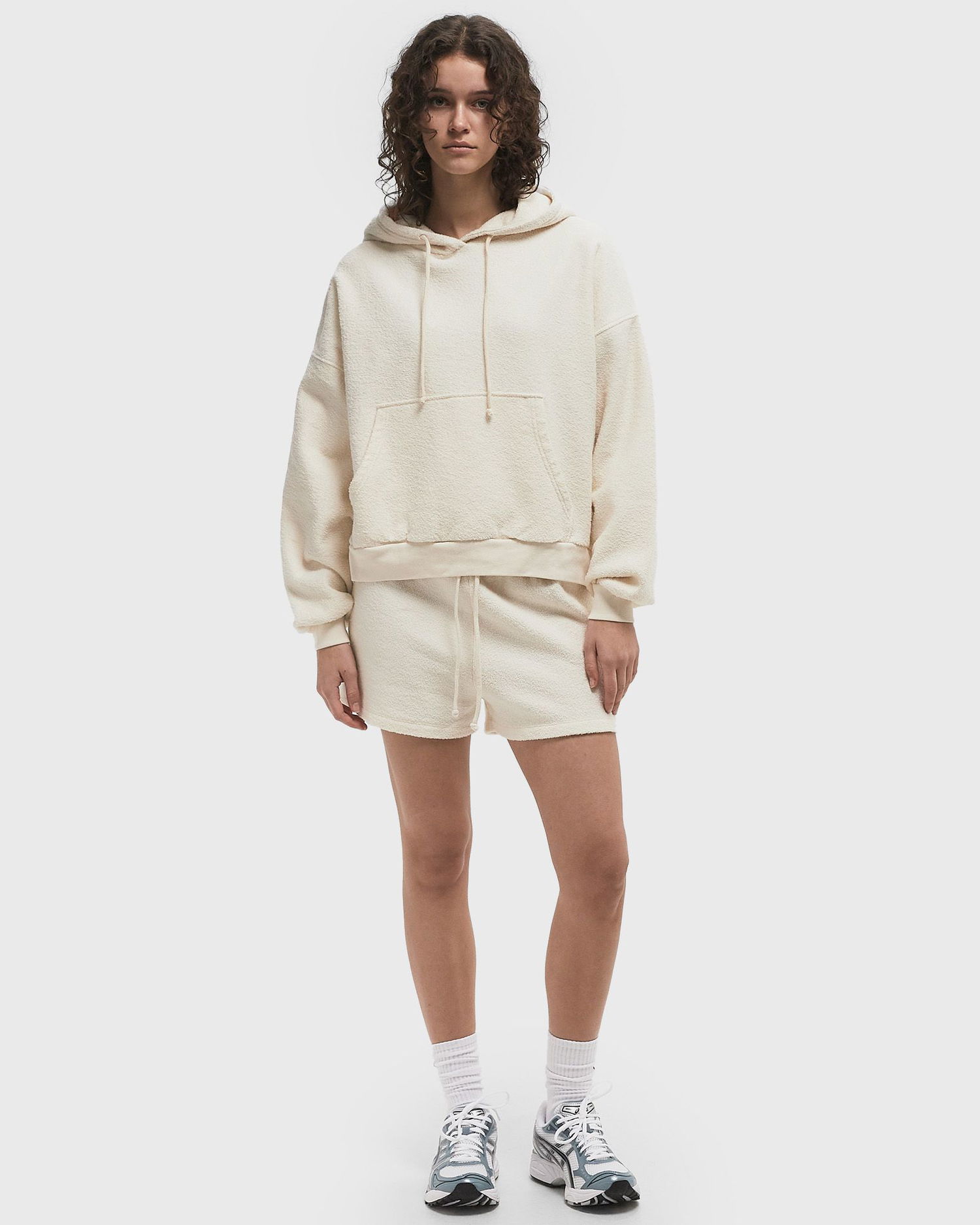 Суитчър American Vintage American Vintage BOBYPARK Hoodie L Бежово | BOBY03GE25-ECRU, 1