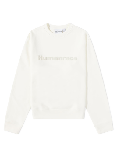 Суитчър adidas Originals Pharrell Williams Humanrace Crew Sweat Сиво | HK6695
