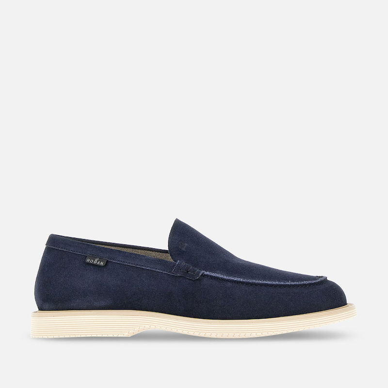 Облекло и аксесоари Hogan Hogan H616 Suede Loafers Синьо | HXM6330EJ40HG0U828