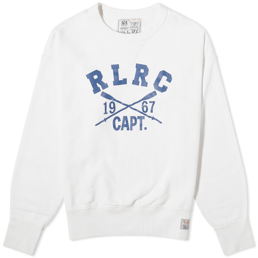 Суитчър Polo by Ralph Lauren RLRC Crew Sweat Бяло | 710934814001