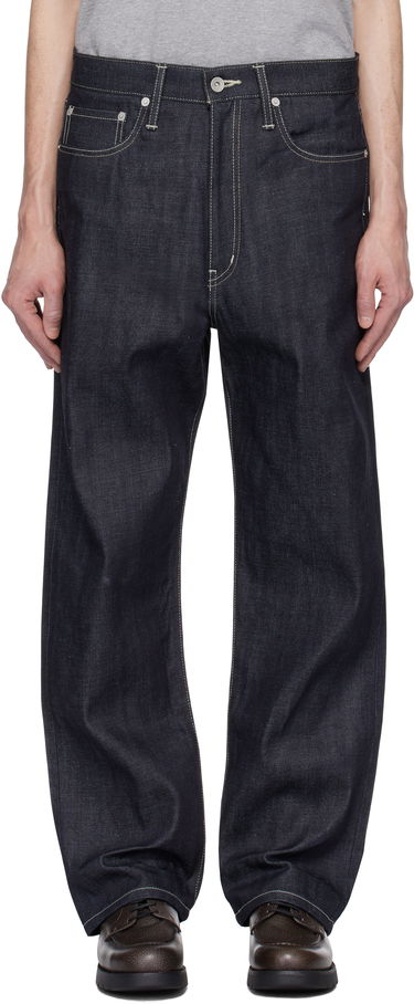 Дънки Neighborhood Neighborhood DP Basic Jeans Синьо | 242XBNH-PTM02, 0