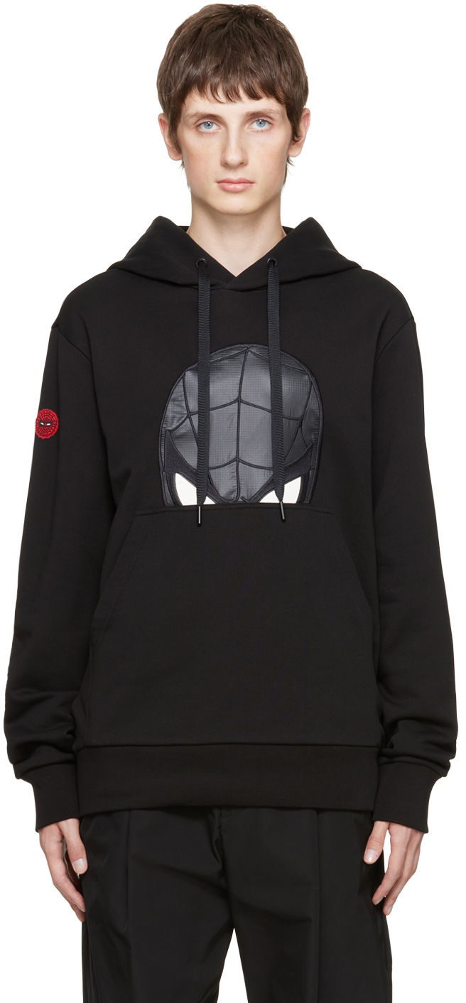 Суитчър Moncler Spiderman Hoodie Черно | H20918G00005809KR, 0