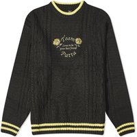 Пуловер Patta Loves You Cable Knit Зелено | POC-AW23-LOV-YOU-CKS-002, 1