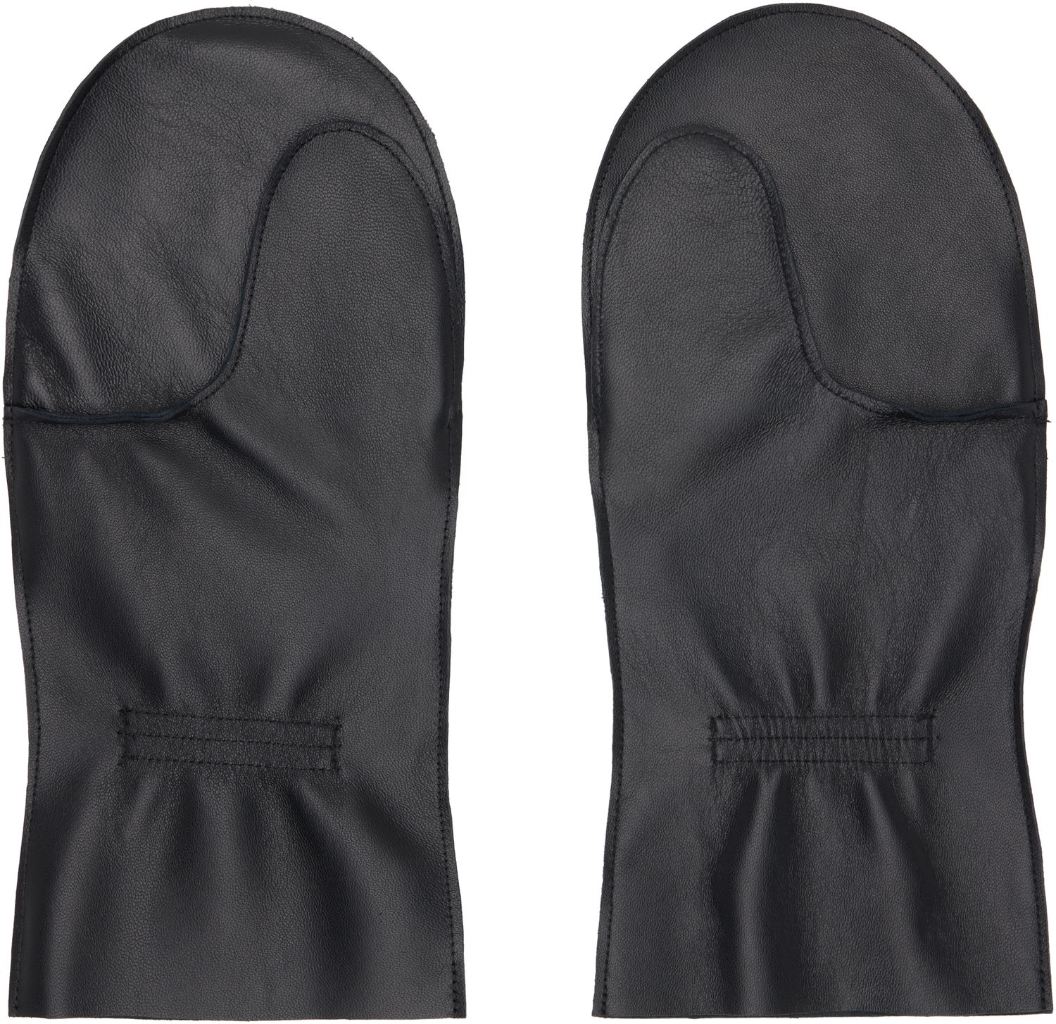Ръкавици sage NATION SAGE NATION Leather Mittens Черно | S143 MITTENS LEATHER BLACK, 1