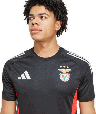 Фланелка adidas Performance Benfica Tiro 25 Competition Training Jersey Черно | JM1220, 3