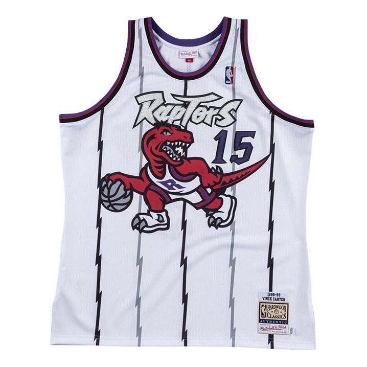 Фланелка Mitchell & Ness Toronto Raptors Basketball Jersey Бяло | AJY4GS18106-TRAWHIT98VCA, 0