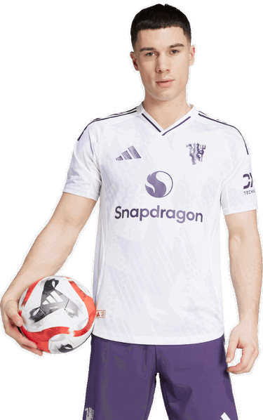 Фланелка adidas Originals Manchester United FC 2025/26 Authentic Jersey Бяло | ji7424, 4