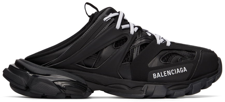 Кецове и обувки Balenciaga Track Mules Черно | 653814-W3DA3-1000, 0