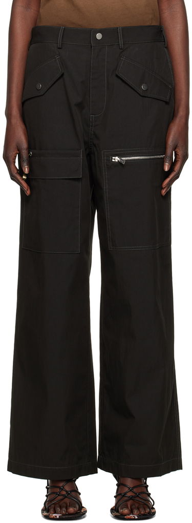 Панталони Dion Lee Slouchy Cargo Pants Черно | C2113R23, 0