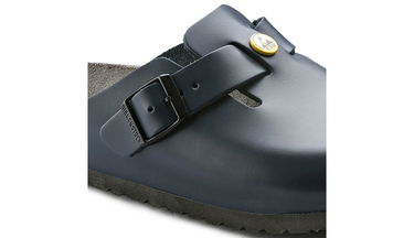Кецове и обувки Birkenstock Boston ESD Natural Leather Narrow Fit Черно | 61388, 1