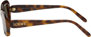 Слънчеви очила Loewe Rectangular Slim Sunglasses Кафяво | LW40158I5152N 192337200236, 2