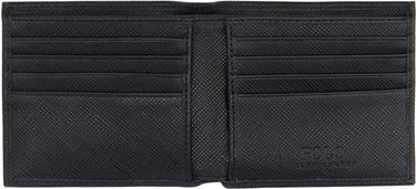 Портфейл Polo by Ralph Lauren Ralph Lauren Saffiano Leather Billfold Wallet Черно | 405931674001, 2