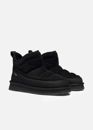 Кецове и обувки AXEL ARIGATO Black Suede Pillow Boots Черно | F2582001, 8