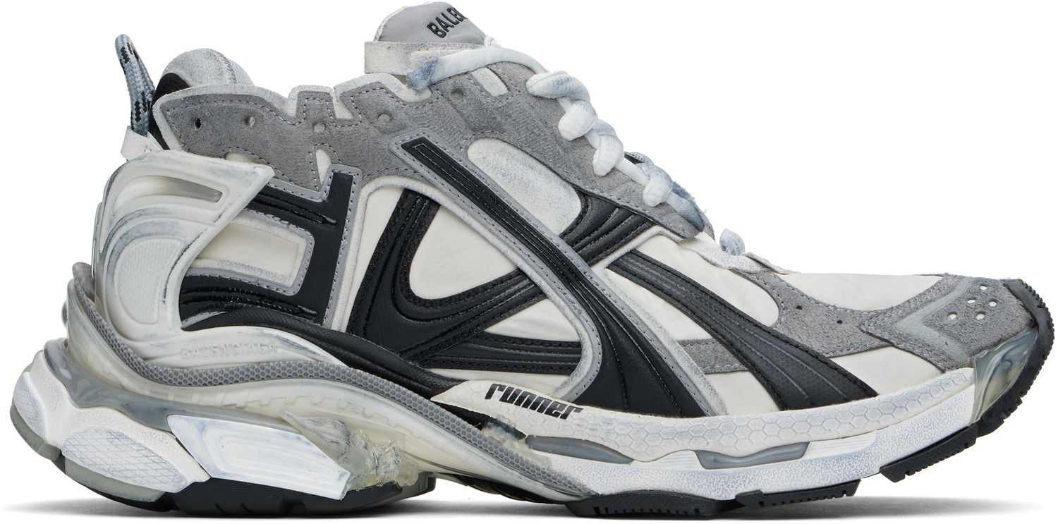 Кецове и обувки Balenciaga Balenciaga Runner Сиво | 772774W3RNY, 0