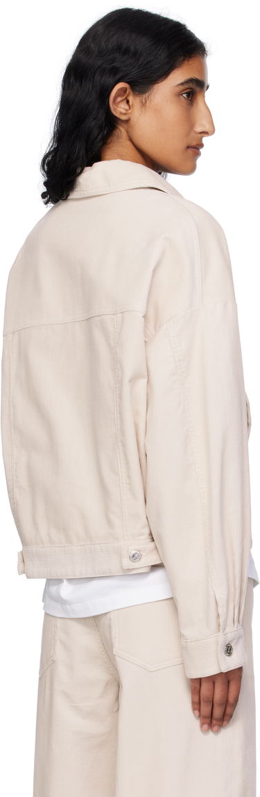 Яке A.P.C. A.P.C. Cally Cropped Corduroy Jacket Бежово | COHHO-F02905, 2