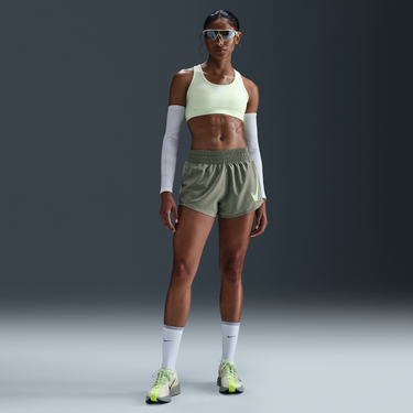 Къси панталони Nike One Dri-FIT Mid-Rise Running Shorts with Liner Зелено | HJ2195-386, 0