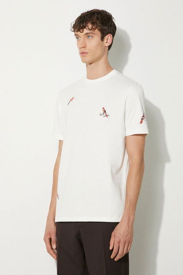 Тениска Paul Smith Paul Smith Bird Application T-Shirt Бяло | M1R.919T.NP4322, 3