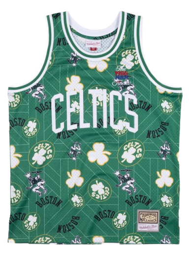 Фланелка Mitchell & Ness Boston Celtics Swingman Jersey Зелено | MSPOBW19081-BCEPTKG