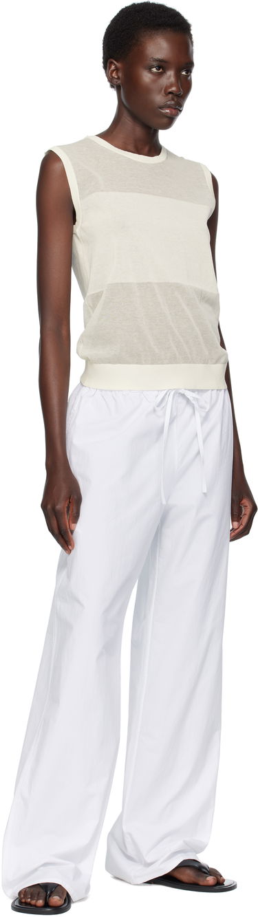 Потник Loulou de Saison Loulou de Saison Anita Sleeveless Striped Top Бяло | ANITA, 3