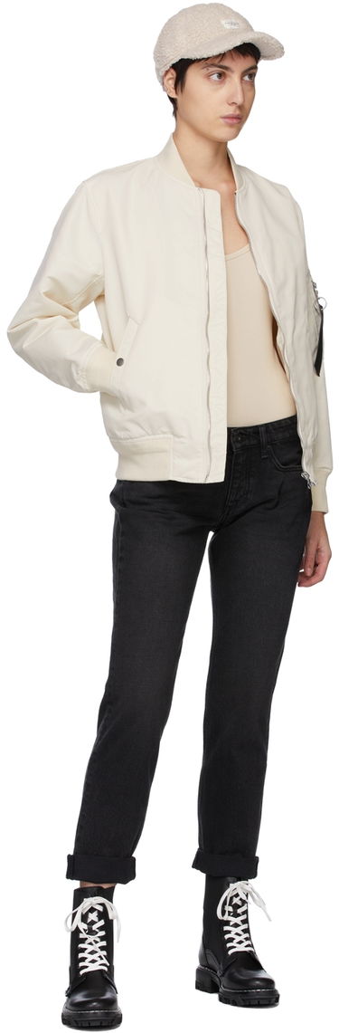 боди rag & bone rag & bone Archetype Roxie Bodysuit Бежово | WCW21H3001KL17, 4