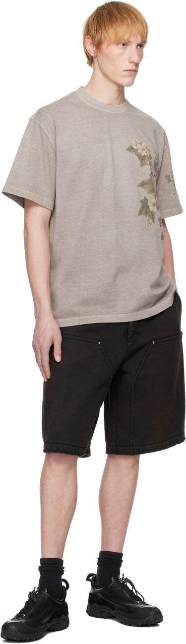 Тениска WOOYOUNGMI WOOYOUNGMI Faded Floral T-Shirt Сиво | W251TS03, 3