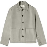 Яке AMI Double Face Wool Jacket Сиво | HJK200-WV0022-263, 1