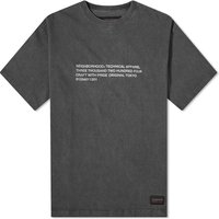 Тениска Neighborhood Pigment Dyed T-Shirt Сиво | 232UNNH-CSM02-BK, 1