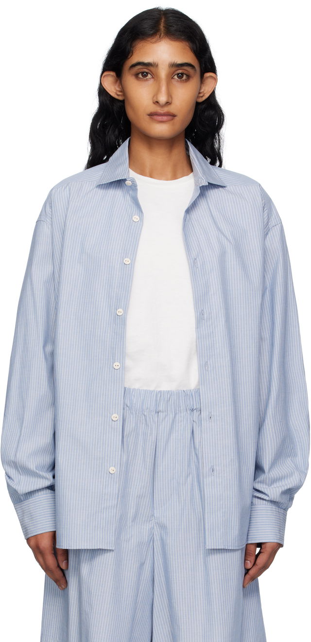 Baserange Claude Striped Shirt
