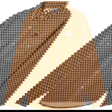 Риза BBC IceCream Corduroy Check Shirt Кафяво | IC24119-BRC, 1