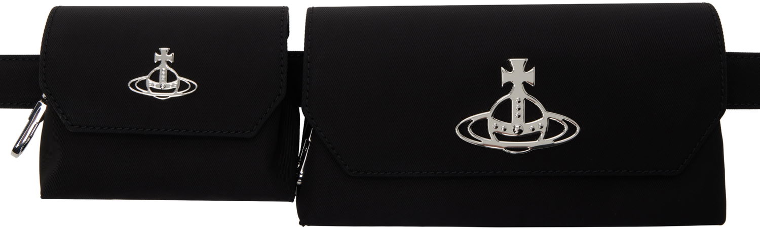 Чанта за кръста Vivienne Westwood Vivienne Westwood Multi Pouch Belt Черно | 8201006YU-W001Y-, 0