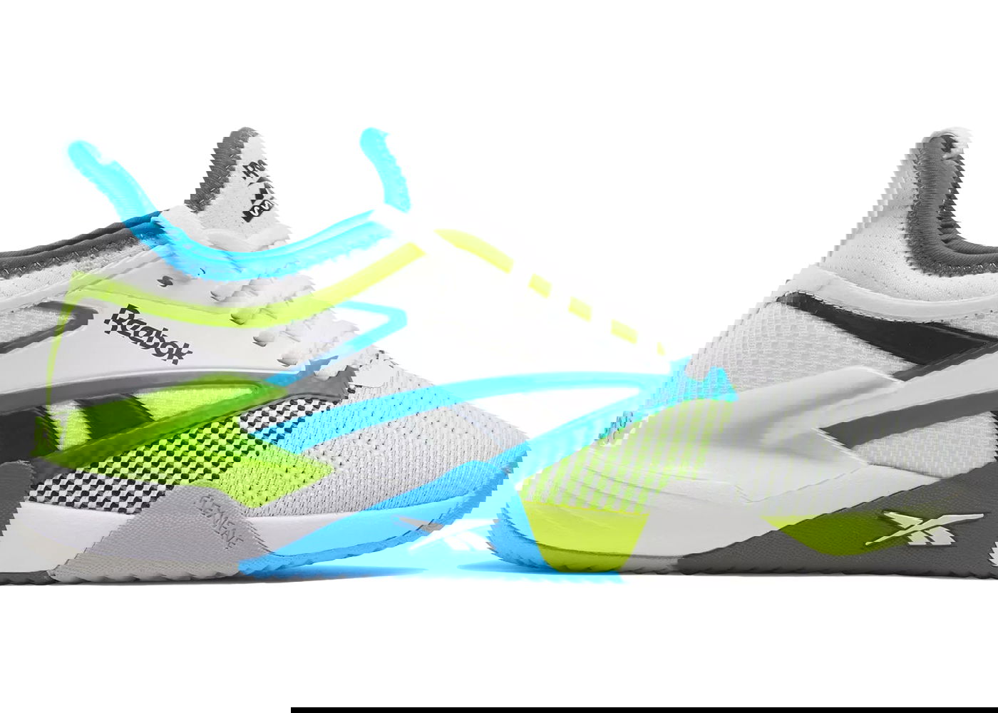 Кецове и обувки Reebok Nano Court White Digital Lime Aqua Многоцветен | 100204815, 0