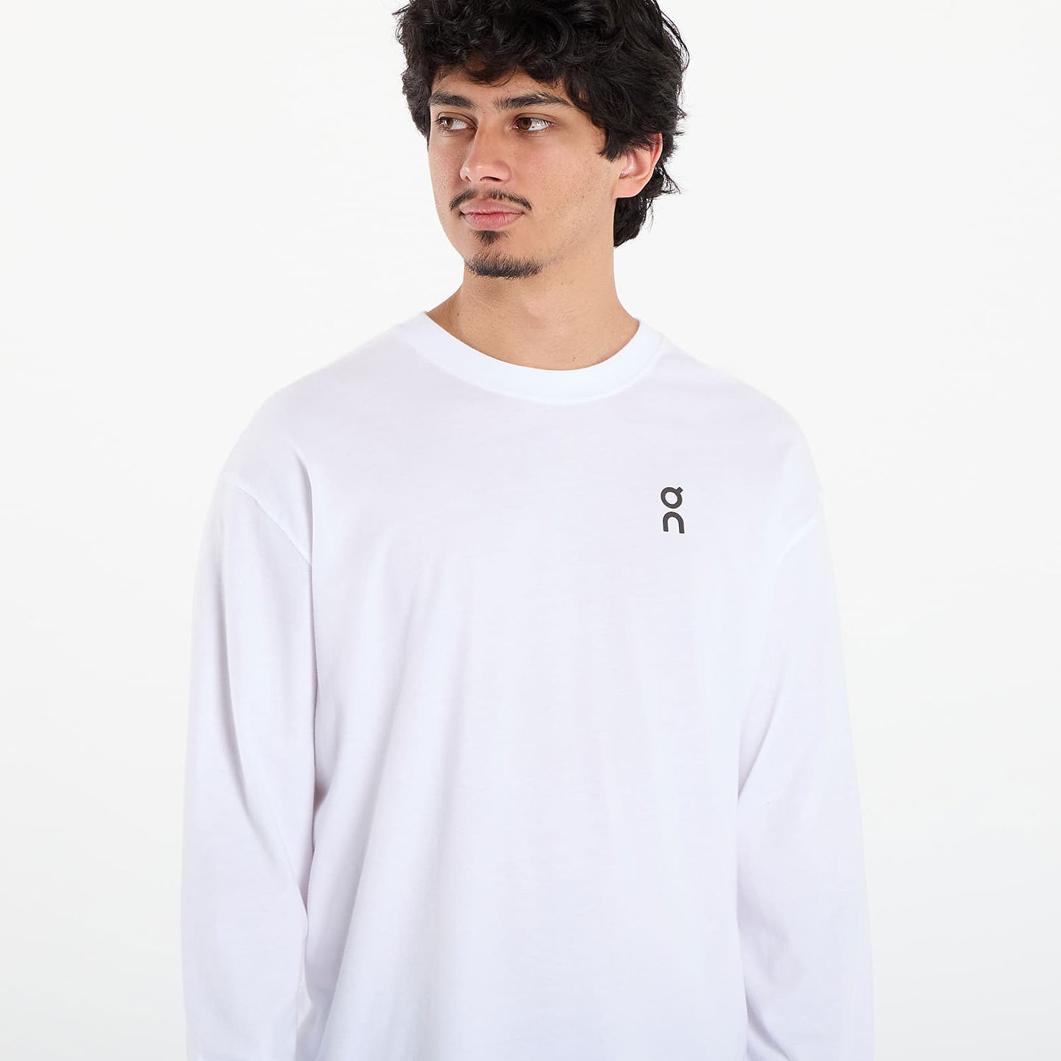 Тениска On Running Club Long Sleeve T-Shirt Бяло | 1ME30120069, 1