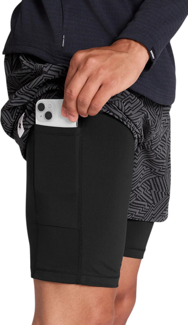 Къси панталони Saysky Reflective Pace 2 in 1 Shorts 5'' Черно | omrsh20c1050-omrsh20c1050, 2