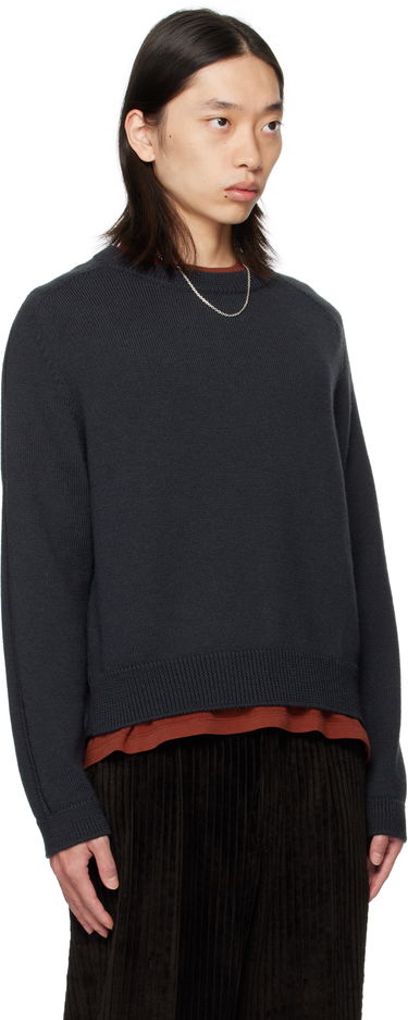 Пуловер OUR LEGACY OUR LEGACY True Roundneck Sweater Тъмно синьо | M4253TO, 1