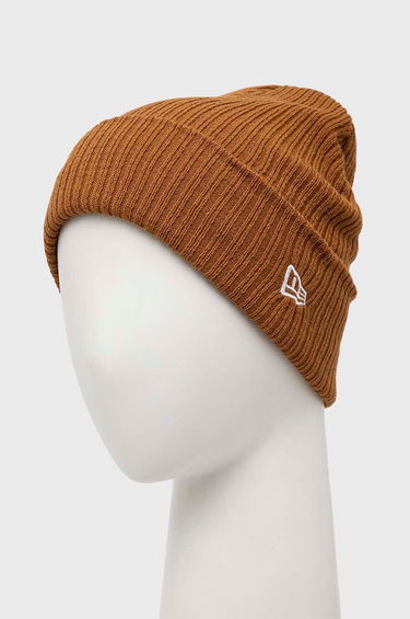Шапка New Era Beanie Cuff Кафяво | 60364347, 1