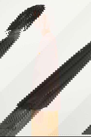 Тениска Carhartt WIP Long Sleeve Chase T-Shirt Кафяво | I026392-00W.XX, 3