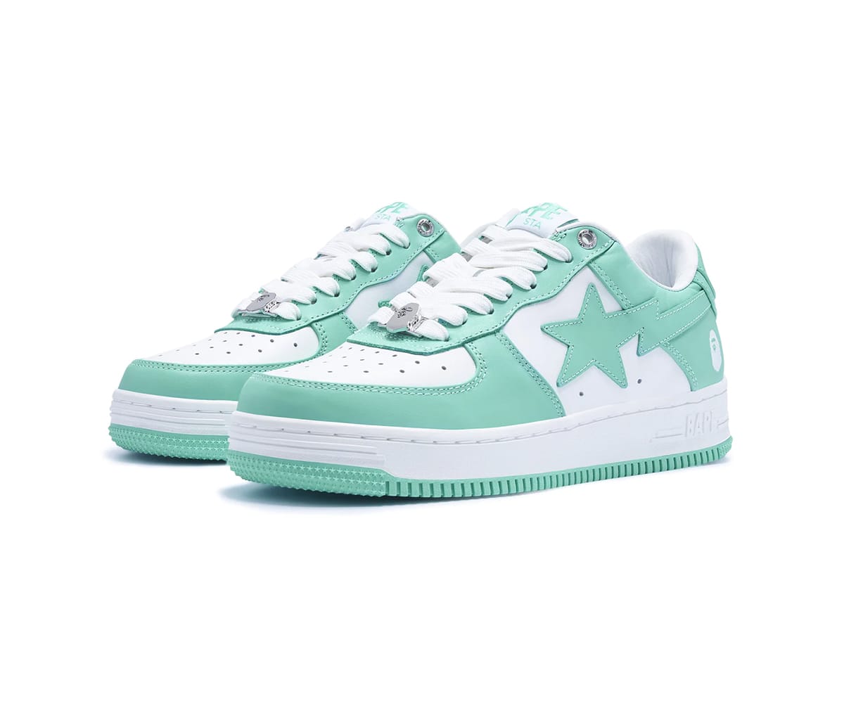 Кецове и обувки BAPE Bape STA Low Зелено | 1I70-291-006, 1